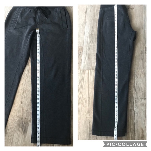 Men’s Lululemon Post Gravity Gray Sweat Pants Sz M - Picture 7 of 8